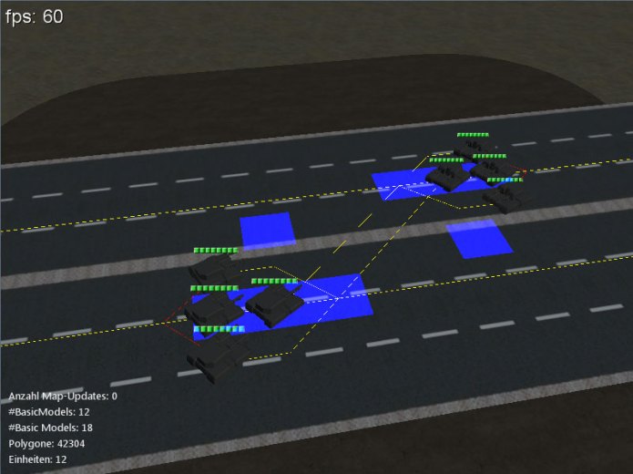 Base-Conflict-Pathfinding Pathfinding in action