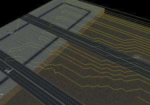 An very inefficient path on a map